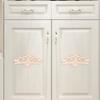 Wakauto 2pcs Wood Carved Onlay Solid Wood Appliques for Cabinets Doors Elegant Floral Design Versatile Furniture Decoration view 4