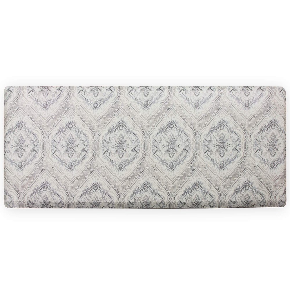 FloorPops FPA3743 Harper Anti-Fatigue Comfort Long Mat, Grey