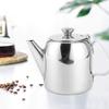0.5L (20oz) Stainless Steel Teapot Coffee Pot, Kettle Cold Water Jug Short Spout for Hotel Restaurant view 1