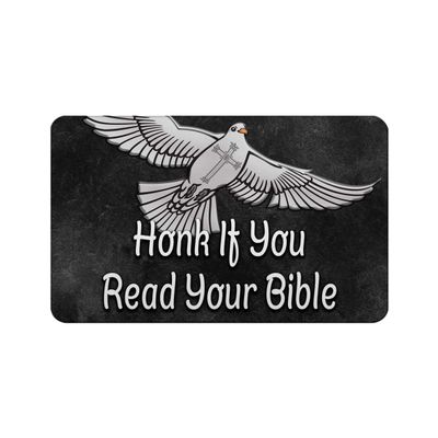 Makoroni - Honk if You Read Your Bible Christian Pigeon 2"x3" Novelty Humor Gift Refrigerator Magnet, DesR6