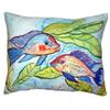 Betsy Drake KS642 Throw Pillow, 11 inches x 14 inches, Multi view 1