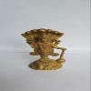 Brass Small Pooja Articles for poojan in Your Home Office or Temple Traditional Indian puja and Gift Items (Vishnu-ji) view 2