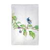 Betsy Drake KT1072 Bird & Blackberries Kitchen Towel view 1