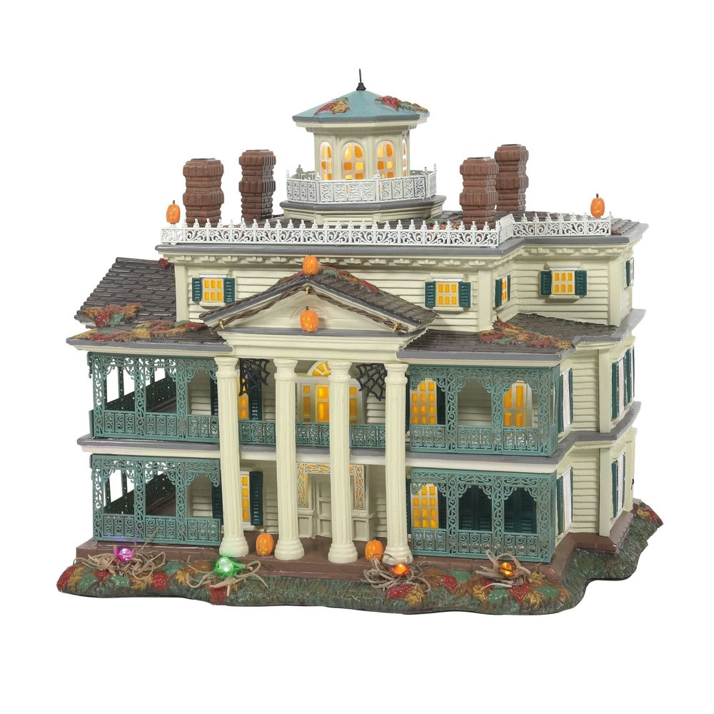 Department 56 Disney's Disneyland The Haunted Mansion Village Set
