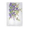 Betsy Drake KT959 Wisteria & Bird Kitchen Towel view 1