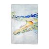 Betsy Drake KT1004 Croc & Frog Kitchen Towel view 1