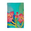Betsy Drake KT233 Pink Amaryllis Kitchen Towel view 1