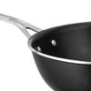 Alessi AJM114/28B Pots&Pans Deep frying pan in aluminium with non-stick interior, black,  28 view 2