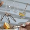 Alessi GV33SET The Player Mixing Set in 18/10 stainless steel and crystalline glass. view 4