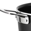 Alessi AJM101/20B Pots&Pans Casserole with two handles in aluminium with non-stick interior, black,  20 view 3