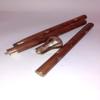 Ganga Nautical Handmade Wooden Folding Walking Stick - 36 INCHES with Round Brass Handle view 2