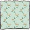Pure Country Weavers William Morris Garden Tulip Mint Blanket XL - Arts & Crafts - Gift Tapestry Throw Woven from Cotton - Made in The USA (82x62) view 1