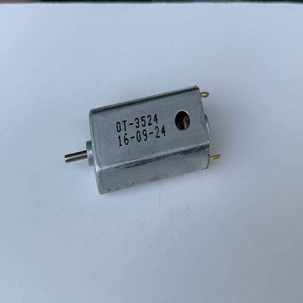 Pangocho Jinchao-Dc Motor 050 Model Toy Micro Motor, High Speed Large Torque Strong Magnetic Carbon Brush, with Copper Gear, Easy to Install (Speed(RPM) : Without Gear)