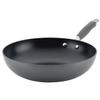 Anolon Advanced Home Hard-Anodized Nonstick Open Stock Cookware- Woks (12-Inch Open Wok, Moonstone) view 3