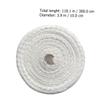 Twine Beef Salami 6 Rolls Meat Netting Roll Cotton Thread Meat Net Poultry Ham Netting Butcher Twine Tying Tool for Cooking Kitchen Baking White String view 2