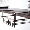 Adjustable Wine Glass Rack Under Cabinet, Hanging Wine Glass Holder and Bottle Rack, for Kitchen Bar, Restaurant, Black/White/Gold/Bronze, No Drilling view 2
