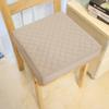 COMFORTANZA Soft 16x16x3 Memory Foam Seat Cushion for Kitchen, Dining, Office Chairs, Cars - Washable Velvety Cover with Waterproof Layer & Non-Slip Base - Comfort & Back Pain Relief - Beige view 2