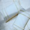 Bed Fringes Bedding Pom Pom UO Pillow Throw Cover Cushion Bed Bohemian Sham Sofa Tassels Cotton Pillow Cover Set of 2 (White Small Tassels, 20x20 Inches) view 1