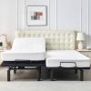 Bamboo Viscose Cooling Split King Mattress Protector for Adjustable Bed Waterproof Soft Breathable Fitted Matress Cover Pad view 3
