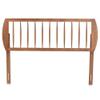 Baxton Studio Norman Modern and Contemporary Transitional Ash Walnut Finished Wood Full Size Headboard view 1