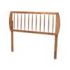 Baxton Studio Norman Modern and Contemporary Transitional Ash Walnut Finished Wood Full Size Headboard view 4