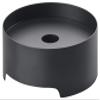 Zone 12378 Singles Candle Holder, Black, D12xH4cm view 1
