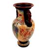 Ancient Greek Vase,Amphora 22cm,Shows God Poseidon and Goddess Athena view 2