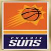 Trends International NBA Phoenix Suns - Logo 20 Wall Poster, 34L x 22.4W, Gold Framed Version view 1
