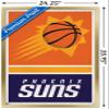 Trends International NBA Phoenix Suns - Logo 20 Wall Poster, 34L x 22.4W, Gold Framed Version view 3