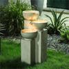 3 Tier Bowls Water Fountain with Led Light view 2
