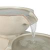 3 Tier Bowls Water Fountain with Led Light view 3
