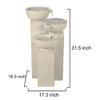 3 Tier Bowls Water Fountain with Led Light view 4
