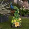 39" Peacock Fountain with LED Light view 2