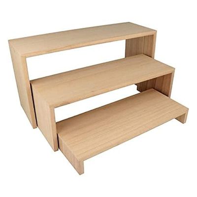 Artemio 3 Wooden Staircase Shelves 18 x 35 cm