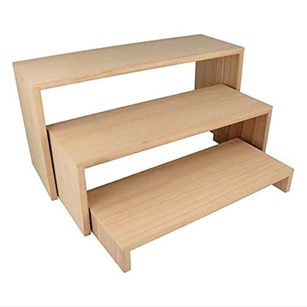 Artemio 3 Wooden Staircase Shelves 18 x 35 cm