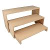 Artemio 3 Wooden Staircase Shelves 18 x 35 cm view 1