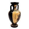 Ancient Greek Vase 22cm,Black Figure Amphora,Telemachos with Nestor view 2