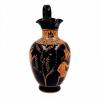 Red Figure Pottery,Greek vase 19cm, God Hephaestus,Goddess Aphrodite view 2
