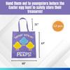 Fun Express - Large Easter Totes for Easter - Apparel Accessories - Totes - Novelty Totes - Easter - 12 Pieces view 2
