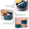 Cabilock 1pc Cartoon Storage Box for Boy Girl Adorable Storage Stool Lid for Toy Organization Material for Playroom Bedroom and Nursery view 2