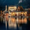 Iconic Arts Laminated 24x36 Poster: Italy Lake Building House orta Piedmont san Giulio Island hd Travel HD view 1