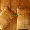 Luxe Boho Decor Crushed Doona Bedding Art Solid Hippie Stylish UO Large Unique Velvet Pillow Cover Set of 2 (Gold, 20x20 Inches) view 2