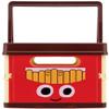 Skater BWOT13-A Folding Storage Box, Toy Box with Handles, Stacking Basket, Burger Conx, 15.0 x 9.7 x 7.7 inches (38 x 25 x 19.5 cm) view 4