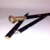 Designer Brass Handle Three FOLD Walker Wooden Walking Stick Head Cane Antique Designer Victorian Silver Handle Cane Walking Stick 3 fold Wooden Walking Cane view 2
