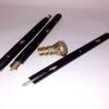 Designer Brass Handle Three FOLD Walker Wooden Walking Stick Head Cane Antique Designer Victorian Silver Handle Cane Walking Stick 3 fold Wooden Walking Cane view 4