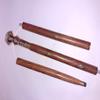 Ganga Nautical Rosewood Crafted Walking Cane with Solid Brass Walking Stick for Women Old Age Materials Solid Brass and Solid Wooden view 2