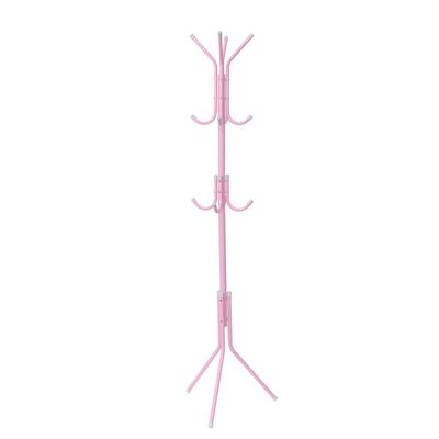DOITOOL Iron Coat Hat Rack 12 Hooks Sturdy Construction Simple Design Wall Hanging Home Organizer