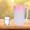 135oz Water Jug, Plastic Cold Water Jar with Lid for Restaurant Home Use(Pink) view 2