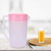 135oz Water Jug, Plastic Cold Water Jar with Lid for Restaurant Home Use(Pink) view 3