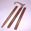 Ganga Nautical Handmade Wooden Derby Walking Stick Cane with Brass Handle Brass Walking Stick for Women Old Age Materials Solid Brass and Solid Wooden view 3